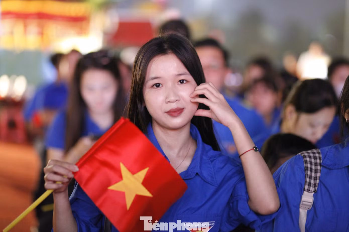 Đoàn viên tham dự chương trình. Ảnh: Nguyễn Thắng
