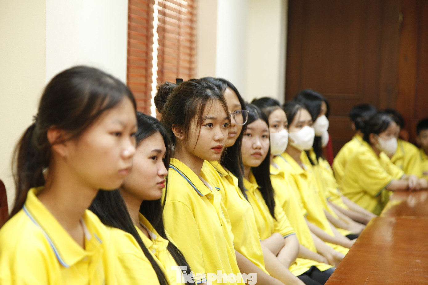 Các em học sinh tham dự chương trình. Ảnh: Nguyễn Thắng Các em học sinh tham dự chương trình. Ảnh: Nguyễn Thắng