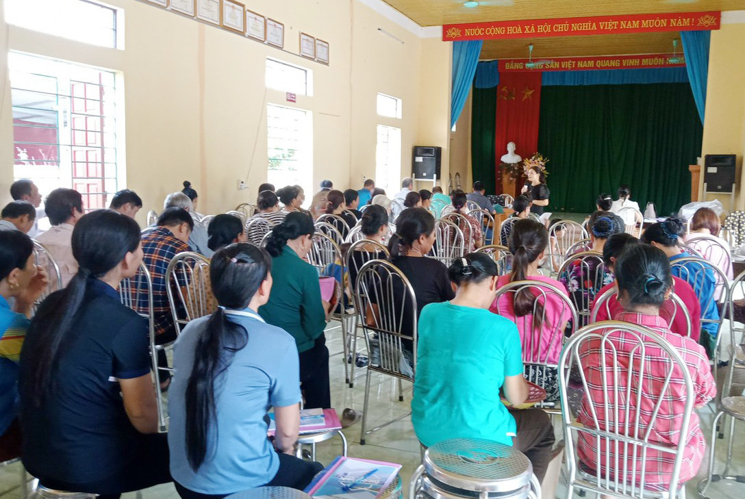 Bắc Giang tuyên truyền về giảm thiểu tảo hôn trong đồng bào dân tộc thiểu số.