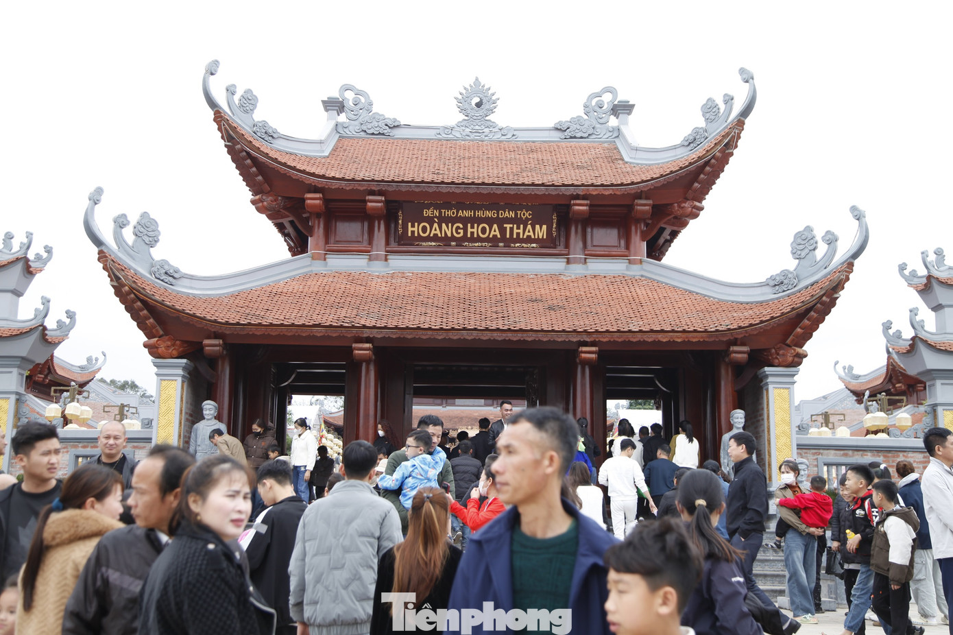 Đền thờ anh hùng dân tộc Hoàng Hoa Thám. Ảnh: Nguyễn Thắng. Đền thờ anh hùng dân tộc Hoàng Hoa Thám. Ảnh: Nguyễn Thắng.