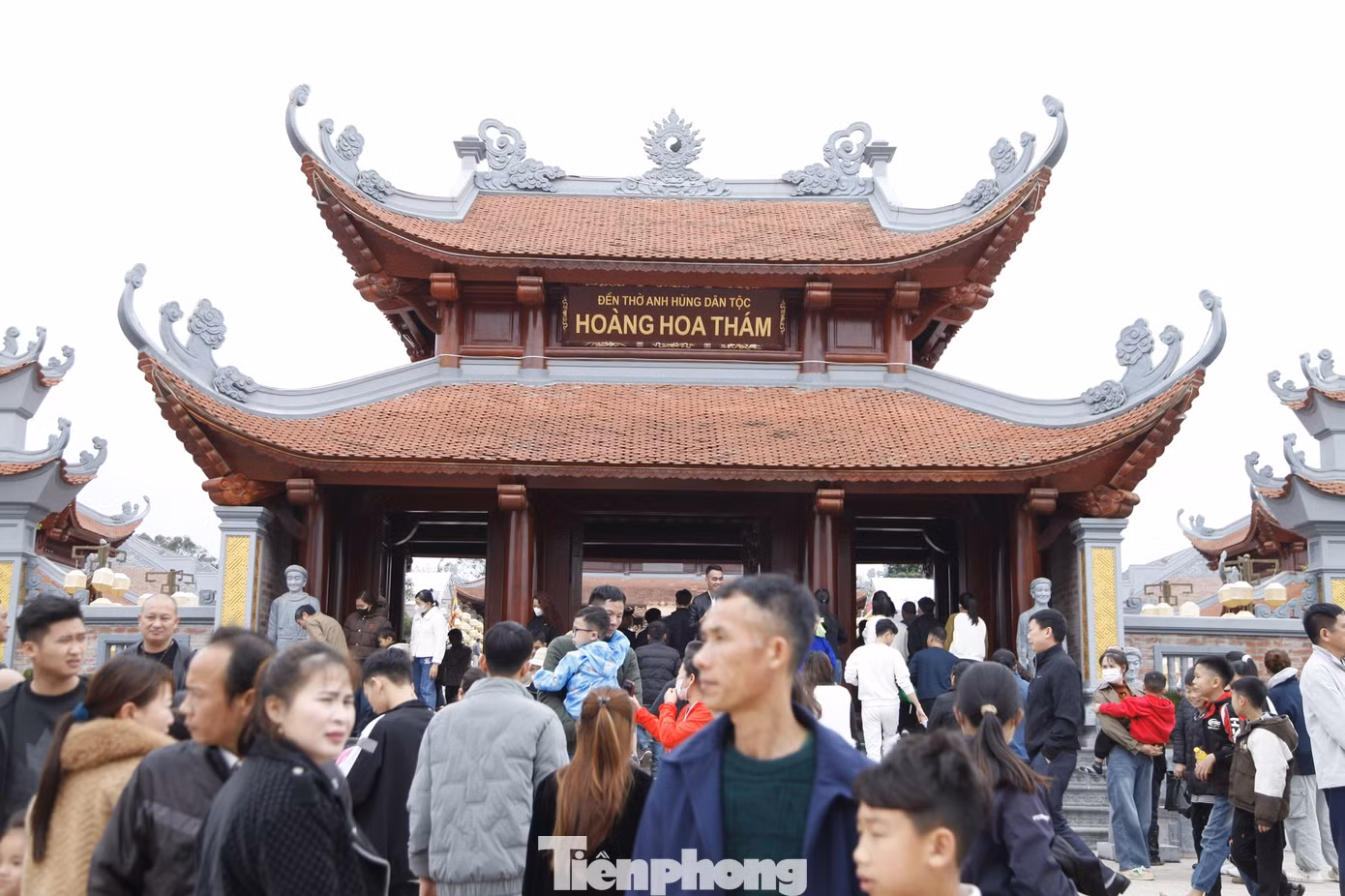 Đền thờ anh hùng dân tộc Hoàng Hoa Thám. Ảnh: Nguyễn Thắng.