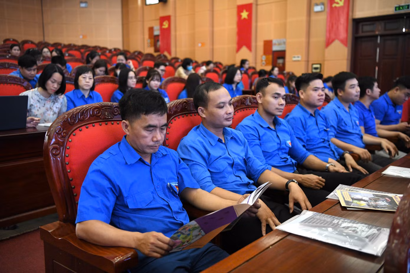 Hội nghị thu hút hơn 150 đoàn viên, thanh niên tỉnh Bắc Giang tham dự.
