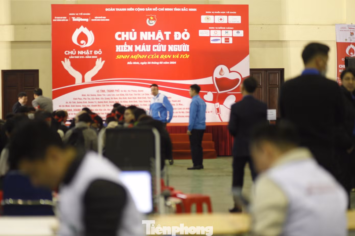 Chủ Nhật Đỏ tại Bắc Ninh diễn ra lần thứ 9. (Ảnh: Nguyễn Thắng)