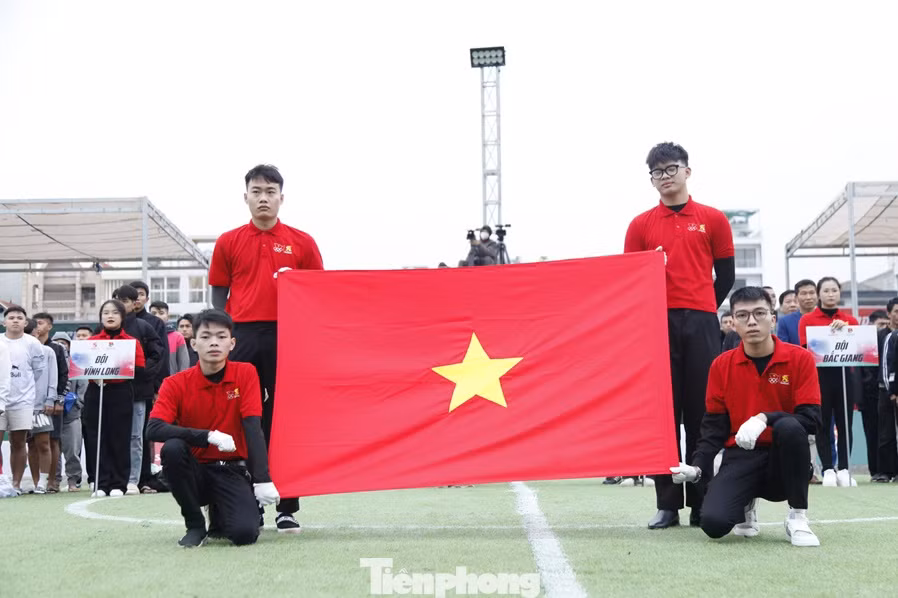 Trung ương Đoàn khai mạc vòng chung kết giải bóng đá thanh niên nông thôn. Ảnh: Nguyễn Thắng