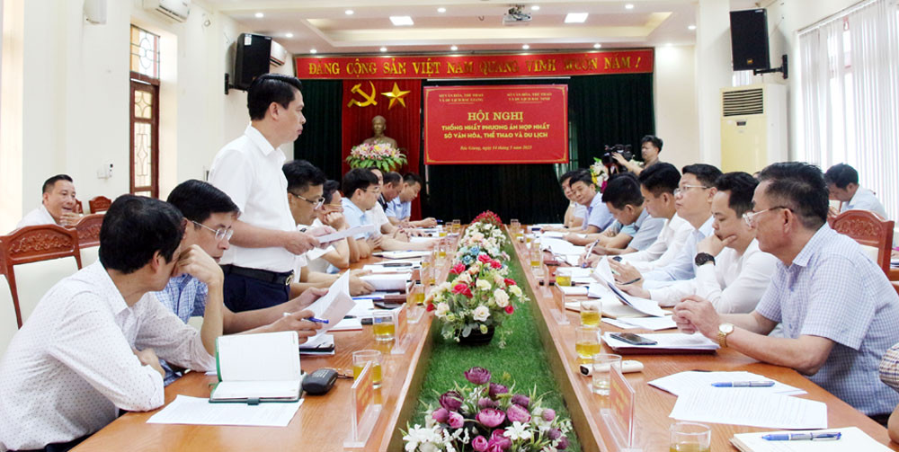 Sở Văn hóa, Thể thao và Du lịch tỉnh Bắc Giang làm việc với tỉnh Bắc Ninh. Sở Văn hóa, Thể thao và Du lịch tỉnh Bắc Giang làm việc với tỉnh Bắc Ninh.