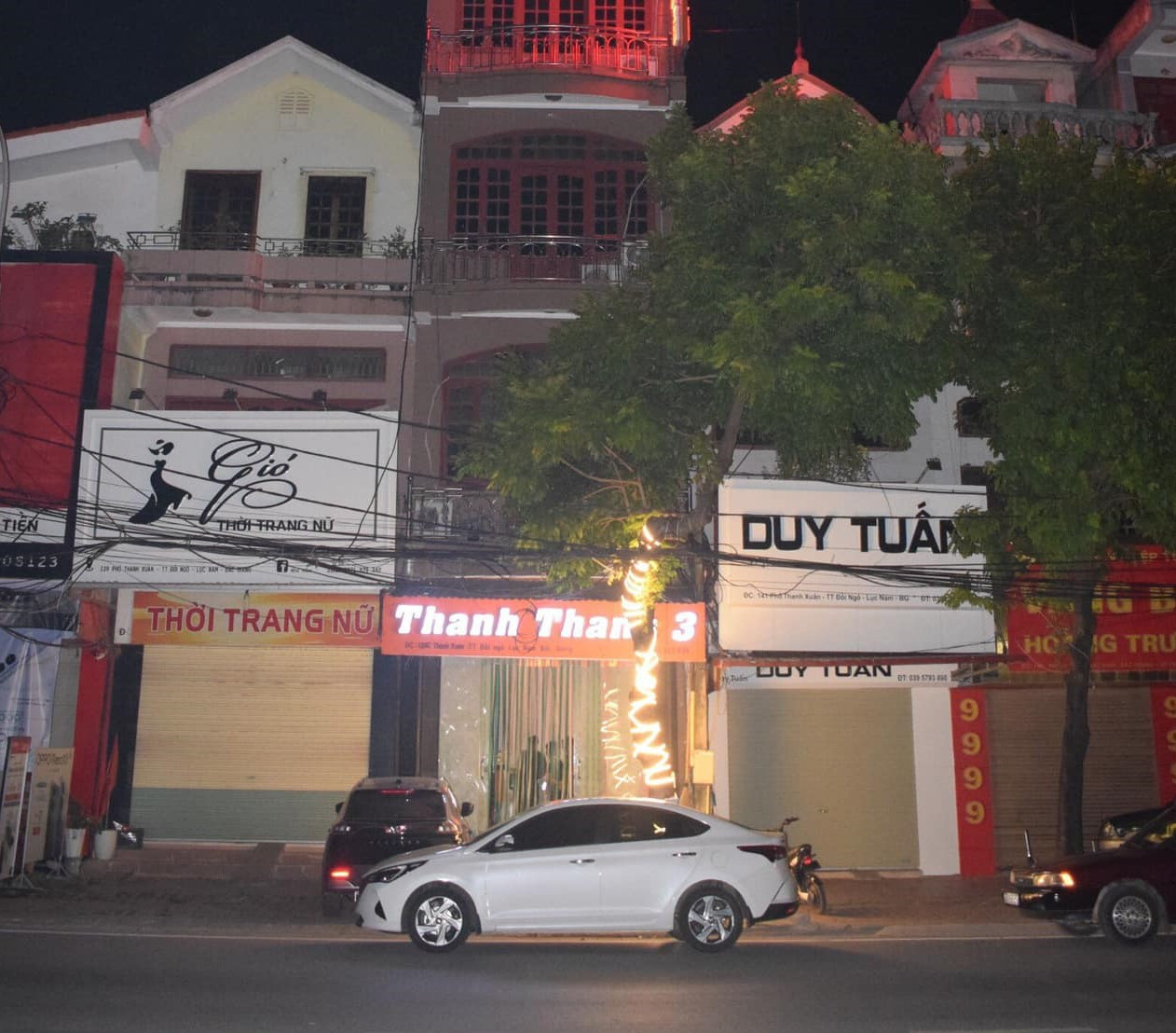 Hiện trường vụ việc.