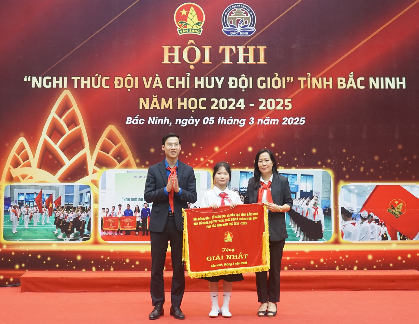 Tỉnh Đoàn Bắc Ninh trao giải Nhất cuộc thi. Tỉnh Đoàn Bắc Ninh trao giải Nhất cuộc thi.