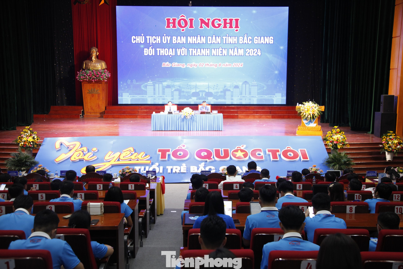 Đại biểu đối thoại với Chủ tịch UBND tỉnh Bắc Giang tại Đại hội Hội LHTN tỉnh Bắc Giang lần thứ VI, nhiệm kỳ 2024 – 2029. Ảnh: Nguyễn Thắng Đại biểu đối thoại với Chủ tịch UBND tỉnh Bắc Giang tại Đại hội Hội LHTN tỉnh Bắc Giang lần thứ VI, nhiệm kỳ 2024 – 2029. Ảnh: Nguyễn Thắng