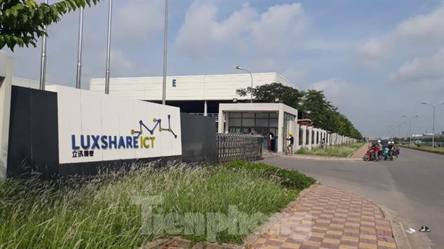 Công ty TNHH Luxshare-ICT Việt Nam tại Bắc Giang. Ảnh: Nguyễn Thắng.