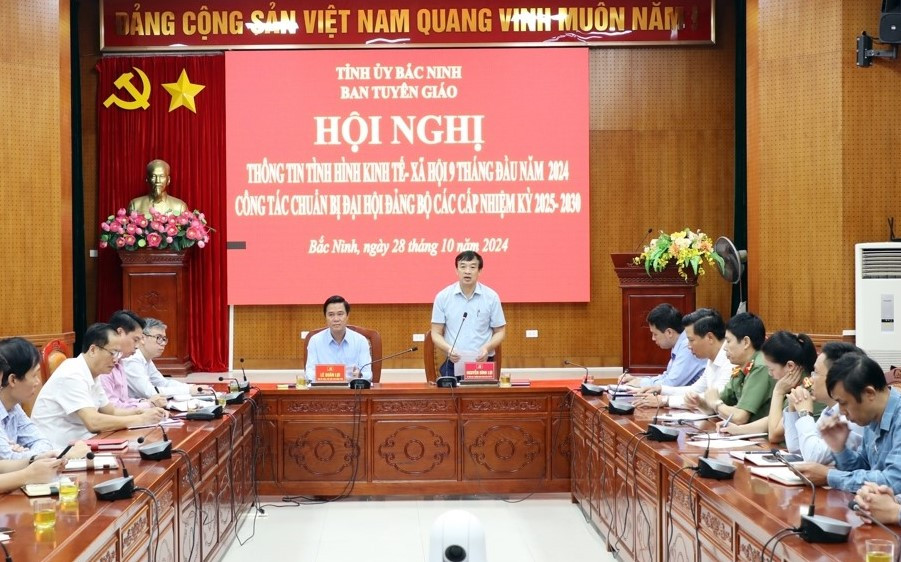 Bắc Ninh thông tin về Đại hội Đảng bộ các cấp. Bắc Ninh thông tin về Đại hội Đảng bộ các cấp.