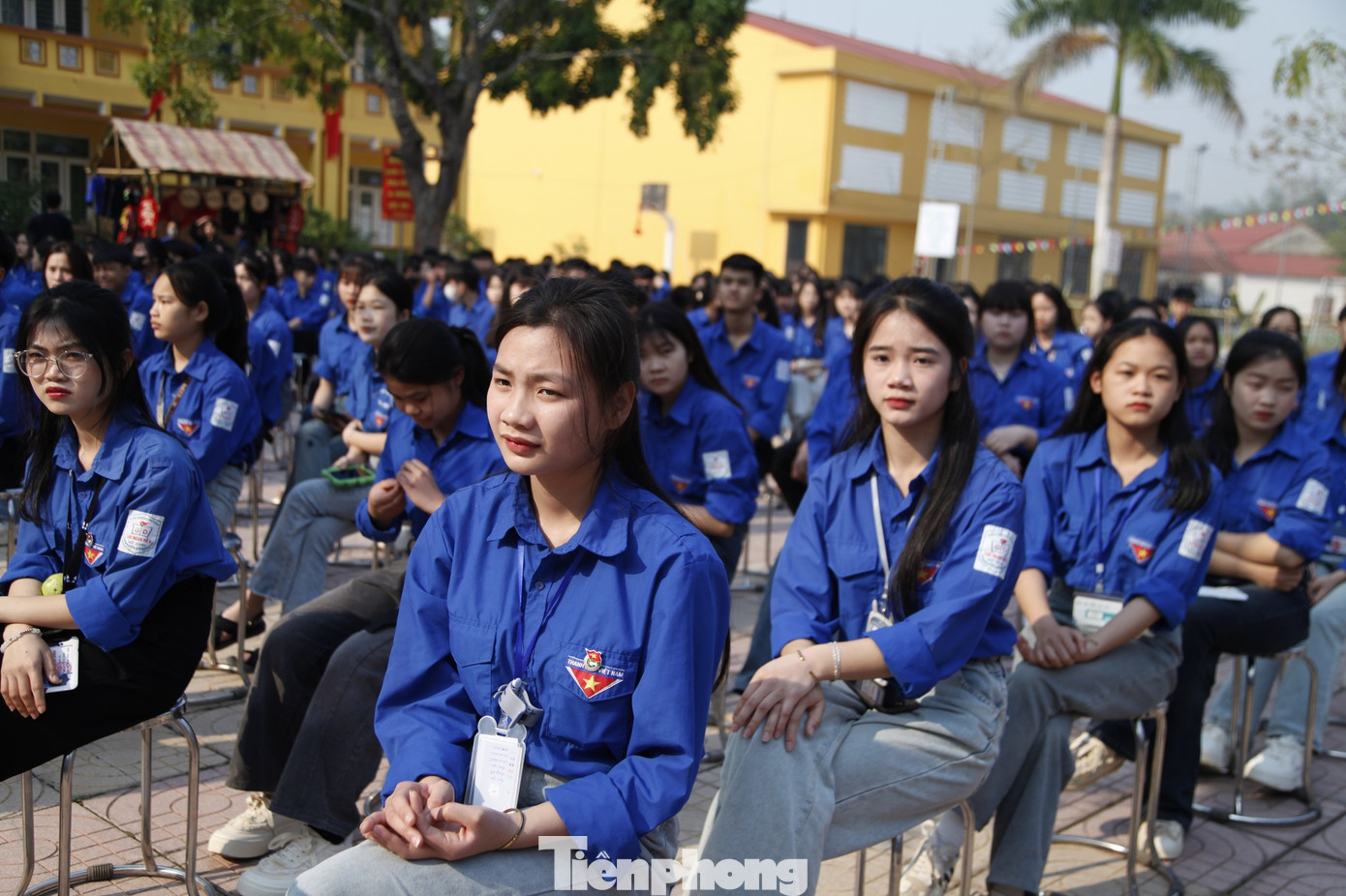 Tại chương trình, anh Giáp Xuân Cảnh – Phó Bí thư Tỉnh Đoàn Bắc Giang cho biết, hằng năm, Ban Thường vụ Tỉnh Đoàn Bắc Giang đều tổ chức các hoạt động chăm lo, đồng hành, hỗ trợ thanh niên dân tộc thiểu số. Ảnh: Nguyễn Thắng