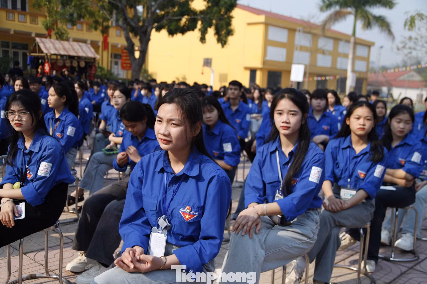 Tại chương trình, anh Giáp Xuân Cảnh – Phó Bí thư Tỉnh Đoàn Bắc Giang cho biết, hằng năm, Ban Thường vụ Tỉnh Đoàn Bắc Giang đều tổ chức các hoạt động chăm lo, đồng hành, hỗ trợ thanh niên dân tộc thiểu số. Ảnh: Nguyễn Thắng