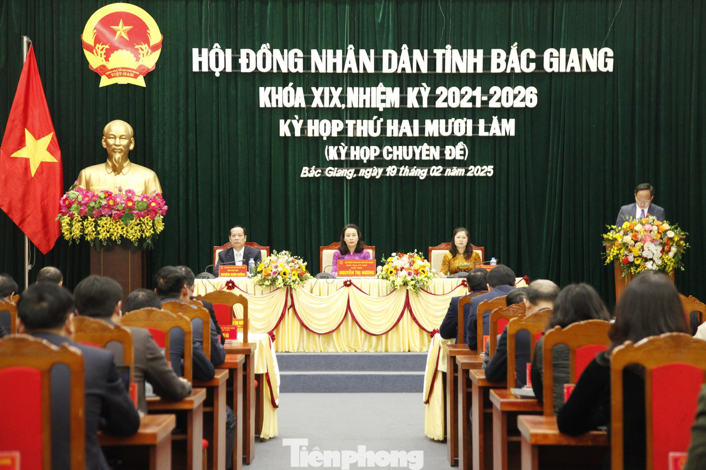 Một kỳ họp HĐND tỉnh Bắc Giang. Ảnh: Nguyễn Thắng Một kỳ họp HĐND tỉnh Bắc Giang. Ảnh: Nguyễn Thắng