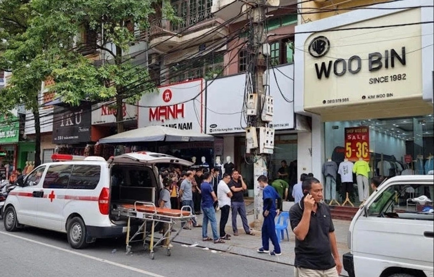 Khu vực xảy ra vụ án.