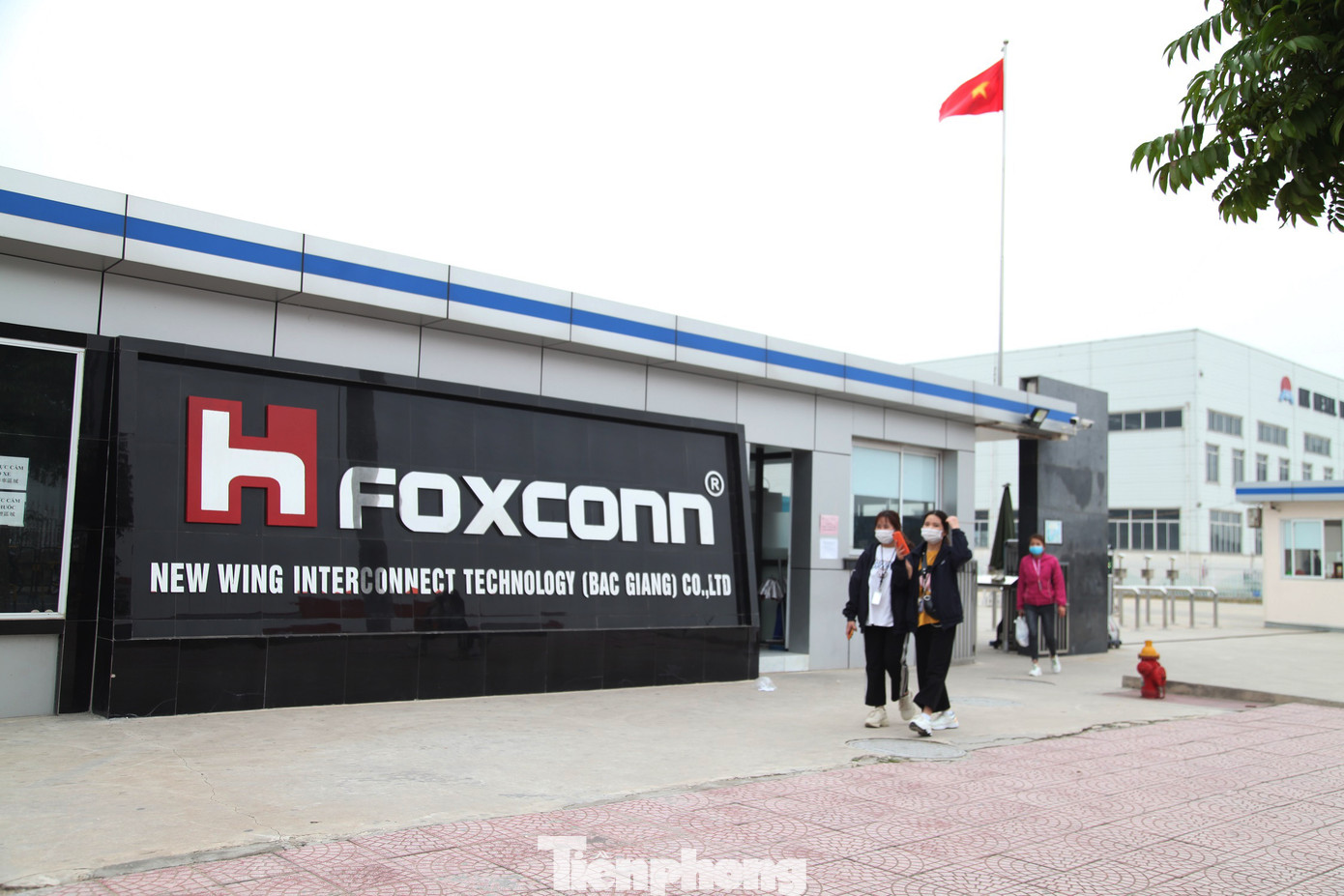 Tập đoàn Foxconn mở rộng sản xuất ở Bắc Giang. Ảnh: Nguyễn Thắng. Tập đoàn Foxconn mở rộng sản xuất ở Bắc Giang. Ảnh: Nguyễn Thắng.