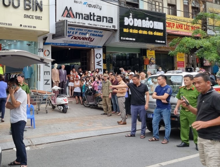 Khu vực xảy ra vụ án.