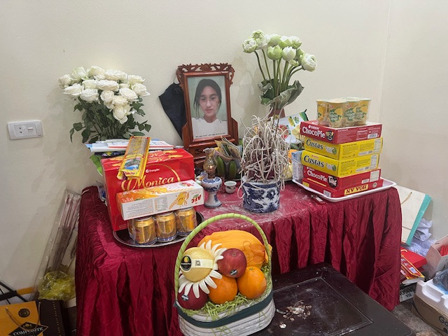 Di ảnh em Nguyễn Thị Bảo Ngọc. Ảnh Ngọc Quỳnh