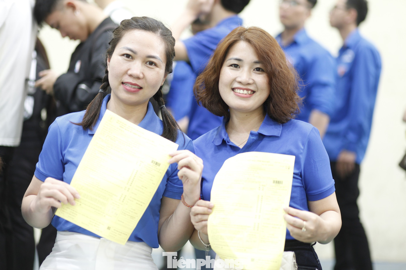 Anh Nguyễn Bảo Đại - Phó Bí thư Tỉnh Đoàn Bắc Ninh cho biết, năm 2024, có khoảng 10.000 đoàn viên, thanh niên tỉnh Bắc Ninh tham gia hiến máu tình nguyện. Ảnh: Nguyễn Thắng