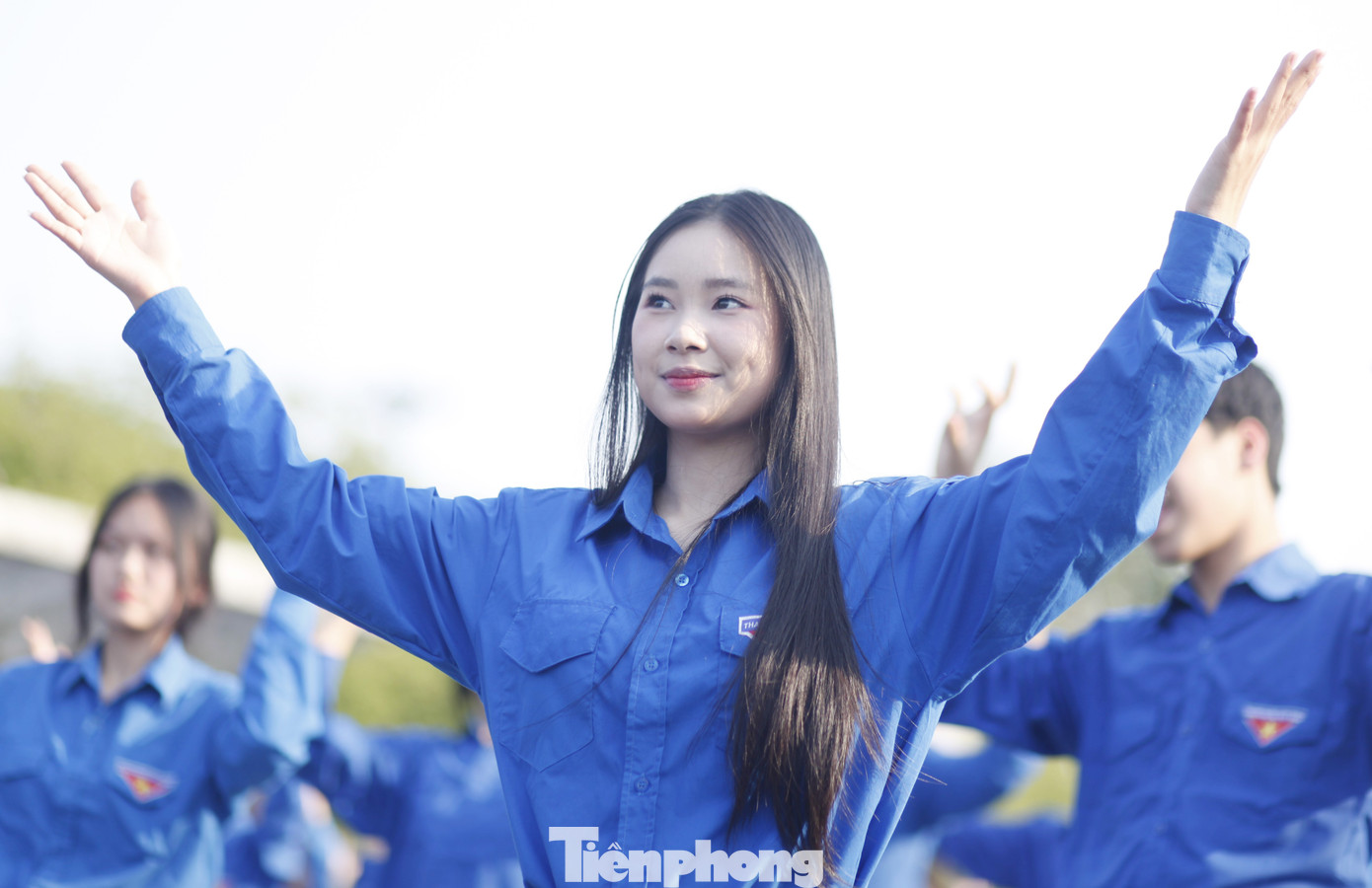 Học sinh Bắc Ninh có khát vọng vươn lên trong lý tưởng, hoài bão. Ảnh: Nguyễn Thắng