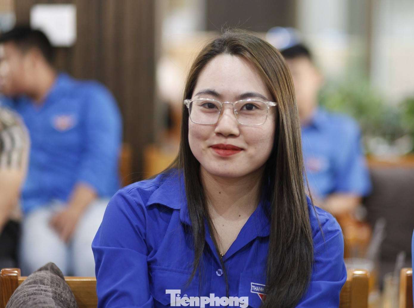 Đoàn viên, thanh niên tham dự chương trình. Ảnh: Nguyễn Thắng