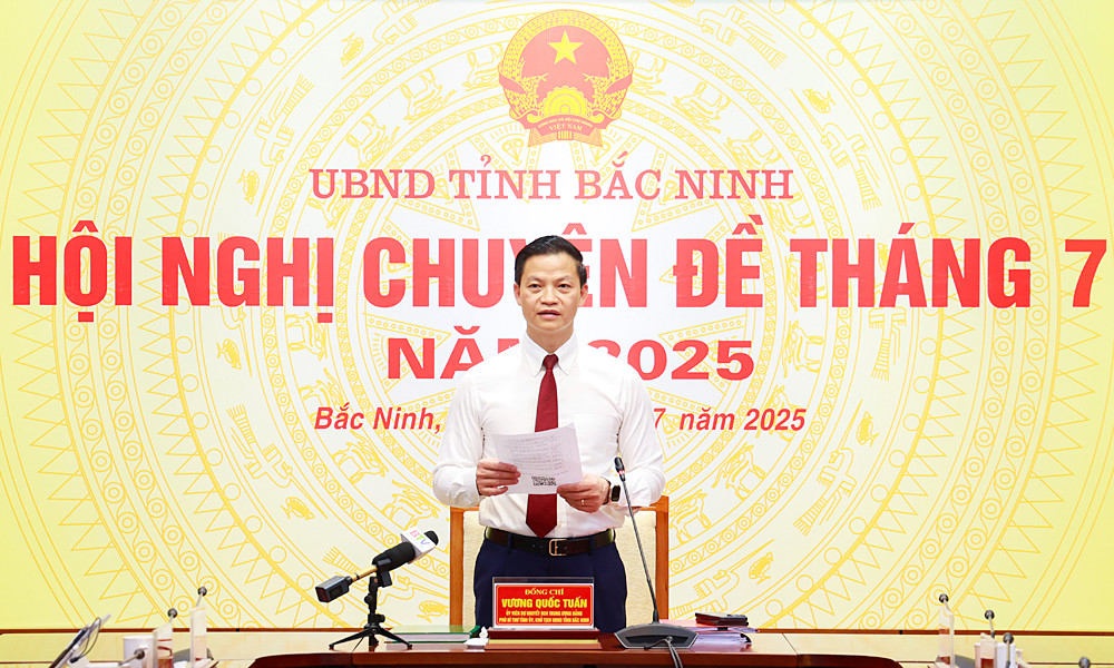 Chủ tịch UBND tỉnh Bắc Ninh Vương Quốc Tuấn.