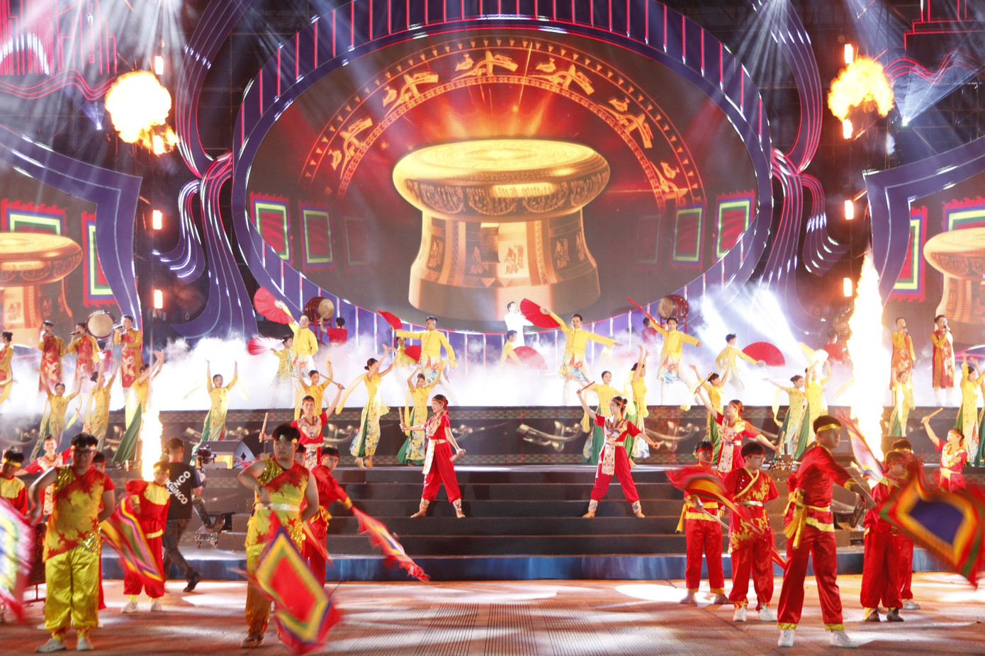 Một tiết mục mục tại chương trình. Ảnh: Nguyễn Thắng