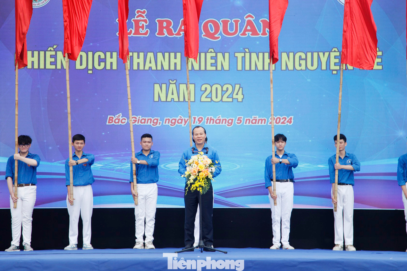 Phó Chủ tịch Thường trực UBND Bắc Giang Mai Sơn phát biểu tại chương trình. Ảnh: Nguyễn Thắng Phó Chủ tịch Thường trực UBND Bắc Giang Mai Sơn phát biểu tại chương trình. Ảnh: Nguyễn Thắng