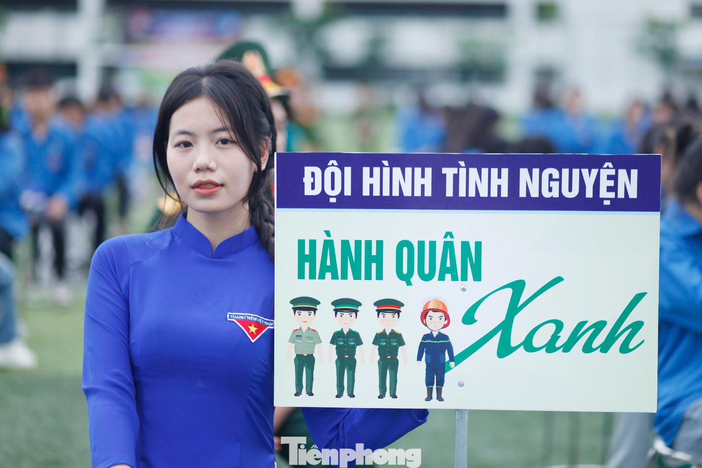 Các đoàn viên tham dự chương trình. Ảnh: Nguyễn Thắng Các đoàn viên tham dự chương trình. Ảnh: Nguyễn Thắng