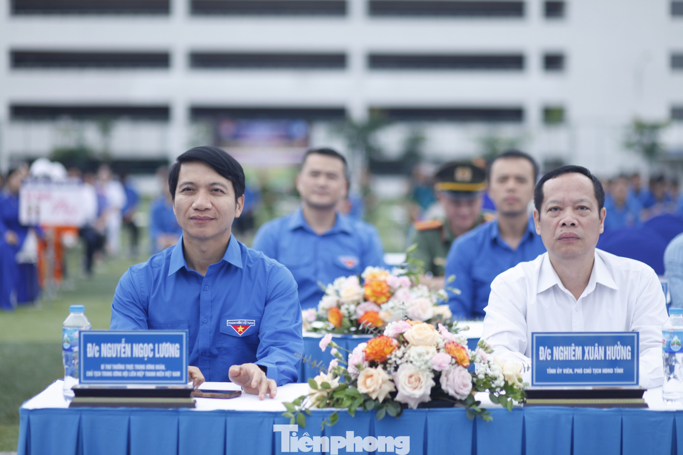 Bí thư Thường trực Trung ương Đoàn Nguyễn Ngọc Lương dự chương trình. Ảnh: Nguyễn Thắng Bí thư Thường trực Trung ương Đoàn Nguyễn Ngọc Lương dự chương trình. Ảnh: Nguyễn Thắng