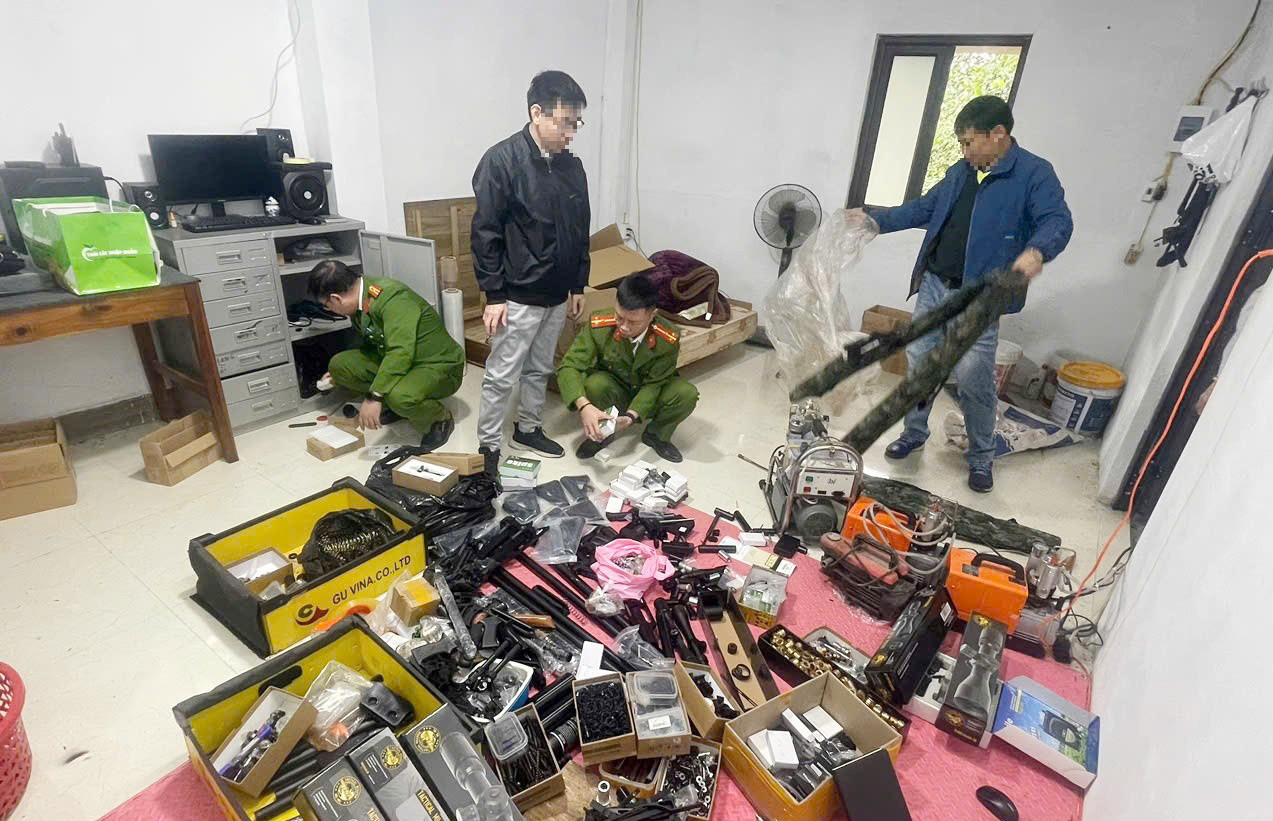 Tang vật vụ việc.