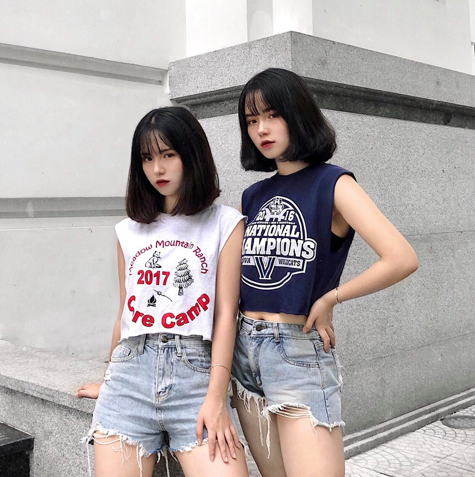 Nhan sắc gây sốt của cặp song sinh Hằng Nga ảnh 7