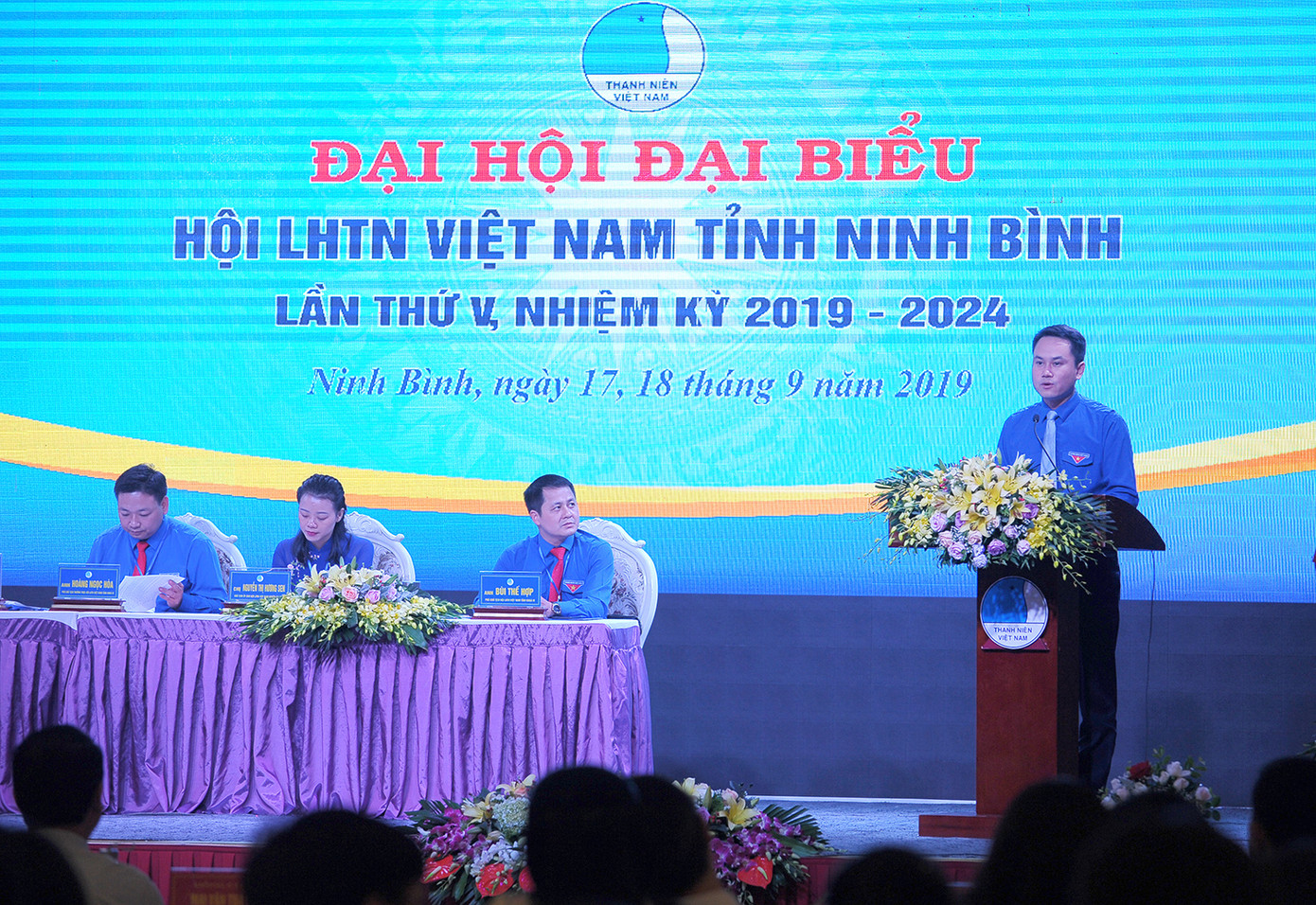 Hội LHTN Việt Nam tỉnh Ninh Bình có chủ tịch mới ảnh 3