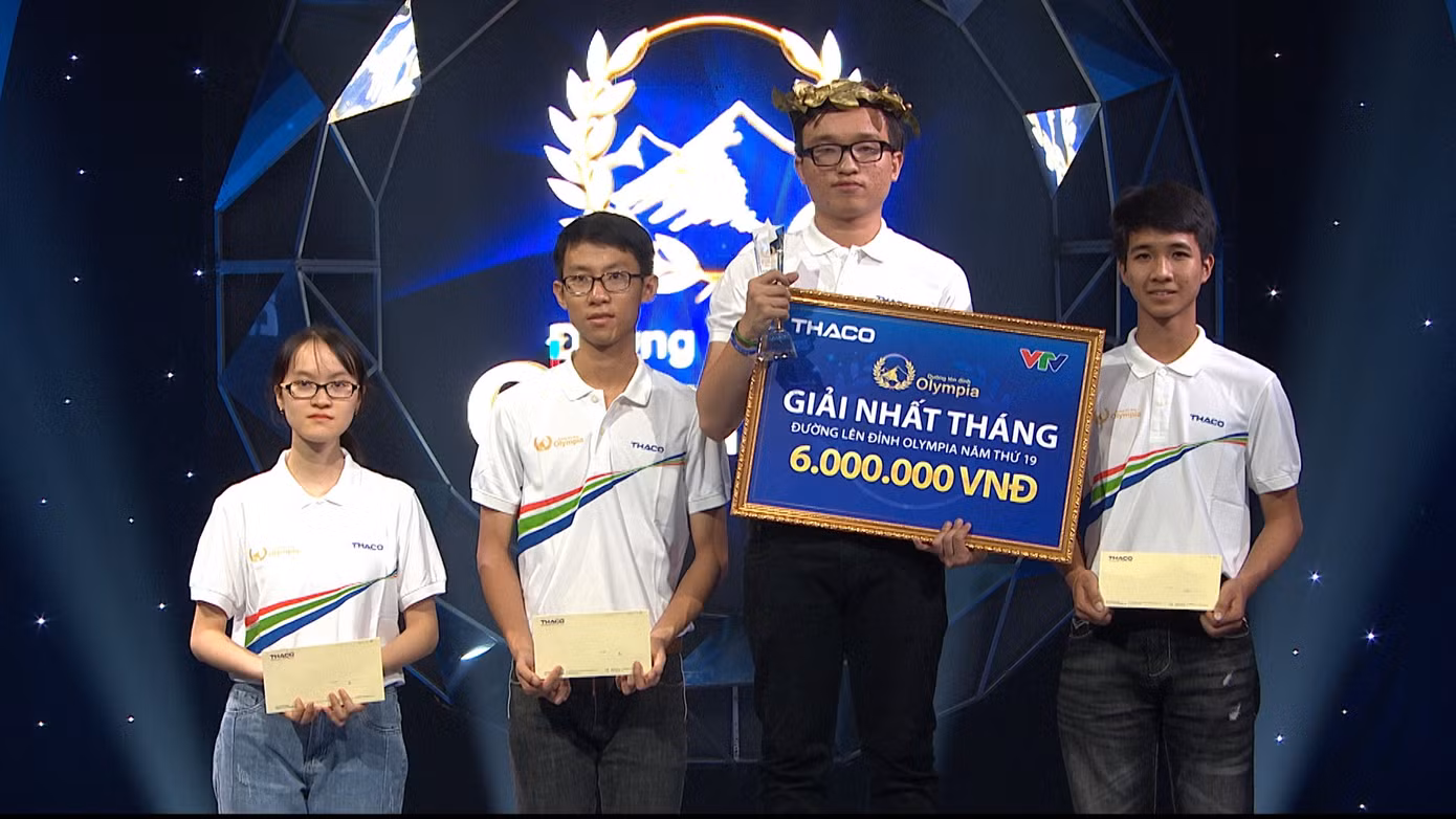 Lộ diện thí sinh cuối cùng tranh tài chung kết năm Đường lên đỉnh Olympia năm 19 ảnh 2 Lộ diện thí sinh cuối cùng tranh tài chung kết năm Đường lên đỉnh Olympia năm 19 ảnh 2