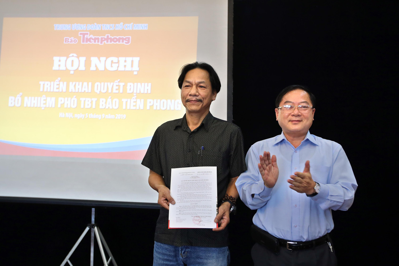 Báo Tiền Phong có thêm Phó Tổng Biên tập ảnh 1