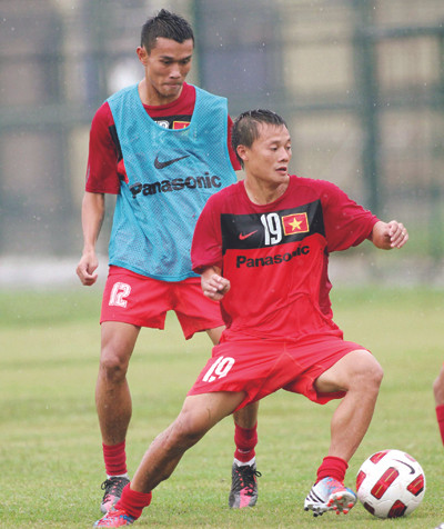 Thành Lương sẽ trở lại đội hình xuất phát trong trận đấu với Indonesia. Ảnh: VSI