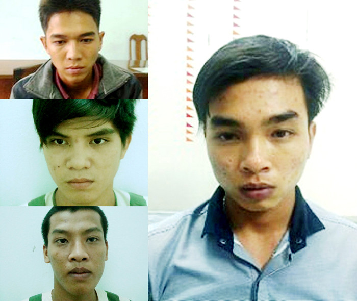 4 đối tượng cướp giật gây chết người bị bắt giữ tại cơ quan công an