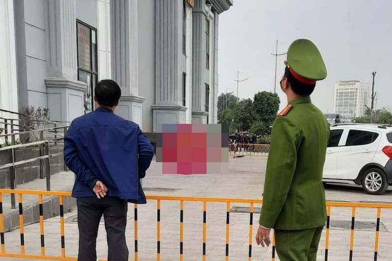 Hiện trường vụ việc được chia sẻ trên mạng xã hội.
