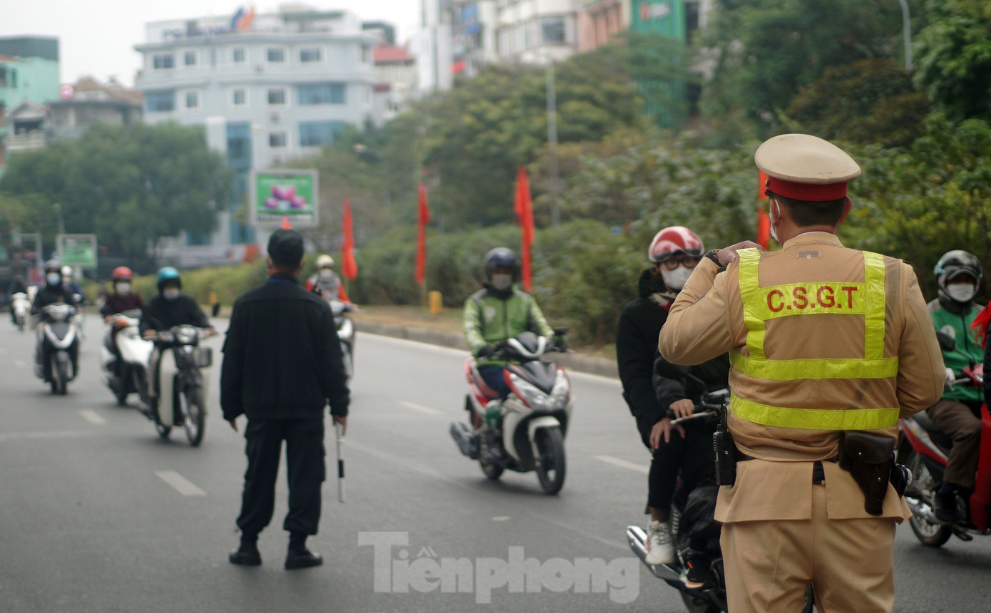 Cảnh sát 141 làm nhiệm vụ trong dịp Tết.