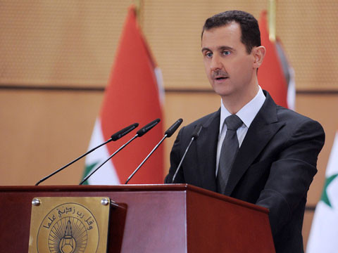 Tổng thống Bashar Assad đang đối mặt với nhiều áp lực từ các quốc gia phương Tây