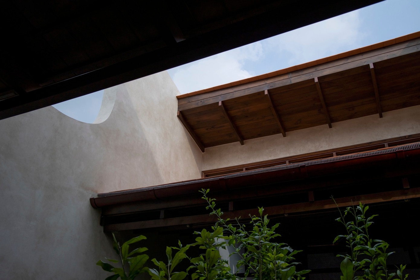 Cấu trúc mái nhà dựa trên vần điệu và nhịp điệu. Nhìn từ trên cao, các không gian sống tách biệt như những ngôi nhà Bè trong văn hóa sinh hoạt của người dân Tây Nam Bộ.