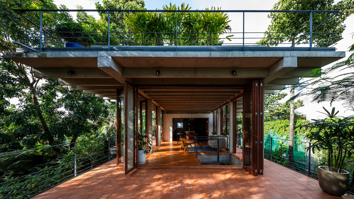 Ý tưởng xây dựng này được sử dụng rộng rãi khắp Đông Nam Á do chi phí và kỹ thuật xây dựng tiết kiệm và dễ dàng, trong khi vẫn đảm bảo tuân theo hình thức và phương pháp hiện đại mà không cần kỹ thuật đặc biệt.