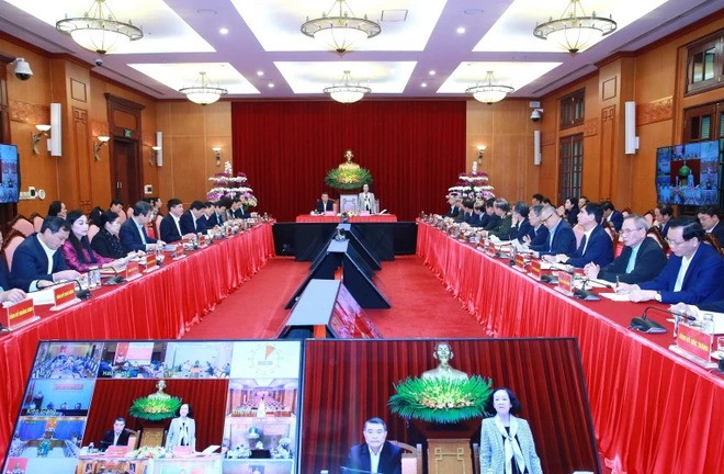 Quang cảnh hội nghị. (Ảnh: Phương Hoa/TTXVN)