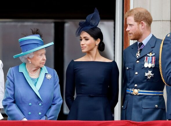 Harry và Meghan khẳng định đã được bà nội cho phép dùng tên Lilibet. Ảnh: Getty Images.