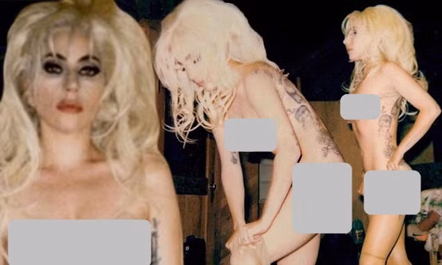 Lady Gaga diện áo choàng nhựa, lấp ló nội y, đi giày cao cả tấc ảnh 11