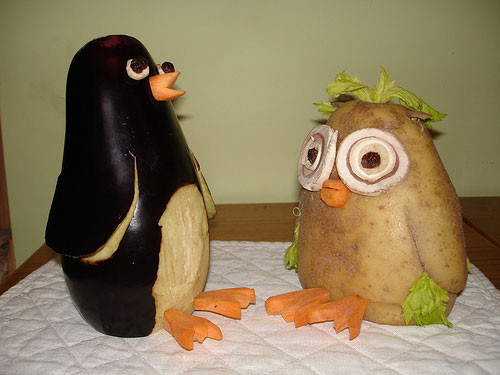 Thế giới động vật rau củ quả ngộ nghĩnh ảnh 13