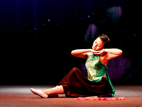 Nhiều tiết mục múa đã được các thí sinh lựa chọn để thi tài năng