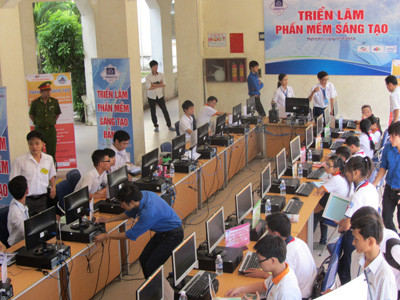 Triển lãm phần mềm sáng tạo của tuổi trẻ