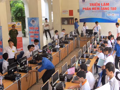 Triển lãm phần mềm sáng tạo của tuổi trẻ