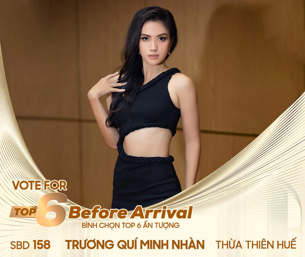 Trương Quý Minh Nhàn hiện nhận được hơn 8.000 lượt yêu thích. Cô sinh năm 2001, cao 1,73 m, số đo ba vòng: 87-65-97 cm.