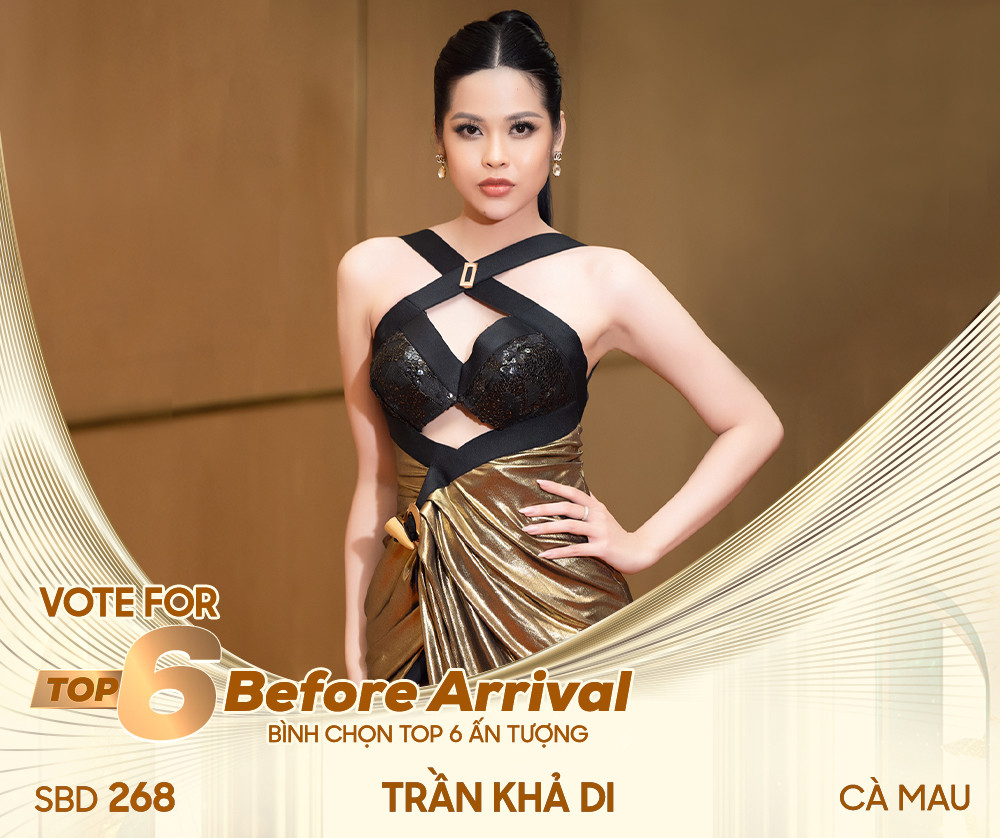 Người đẹp Trần Khả Di nhận được hơn 10.000 lượt yêu thích. Cô được đánh giá là nhân tố mới tại Miss Grand Vietnam 2023.